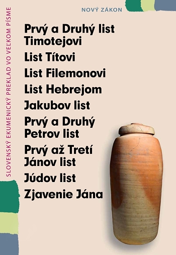Prvý a Druhý list Timotejovi.../ SBS Prvý a Druhý list Timotejovi.../ SBS /